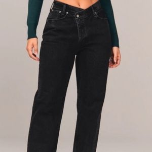 Abercrombie curve love dad jean
